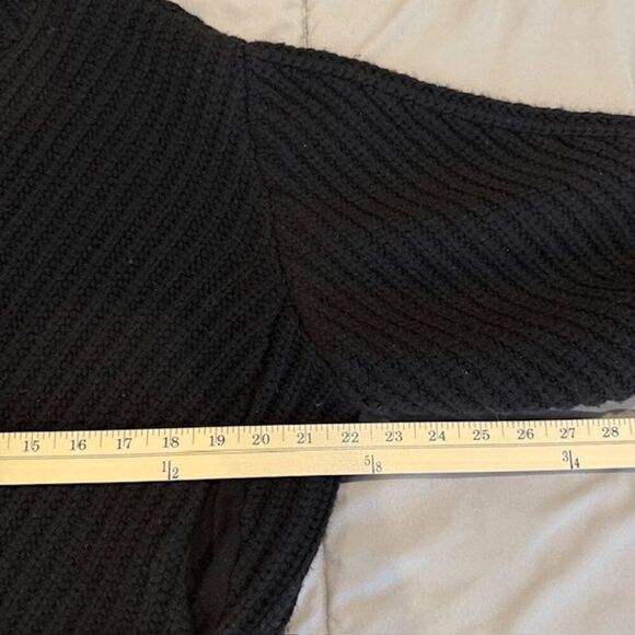 NWT Jason Woo Wool Cashmere Ribbed Button Front Cardigan Jacket Size Medium - Picture 7 of 10